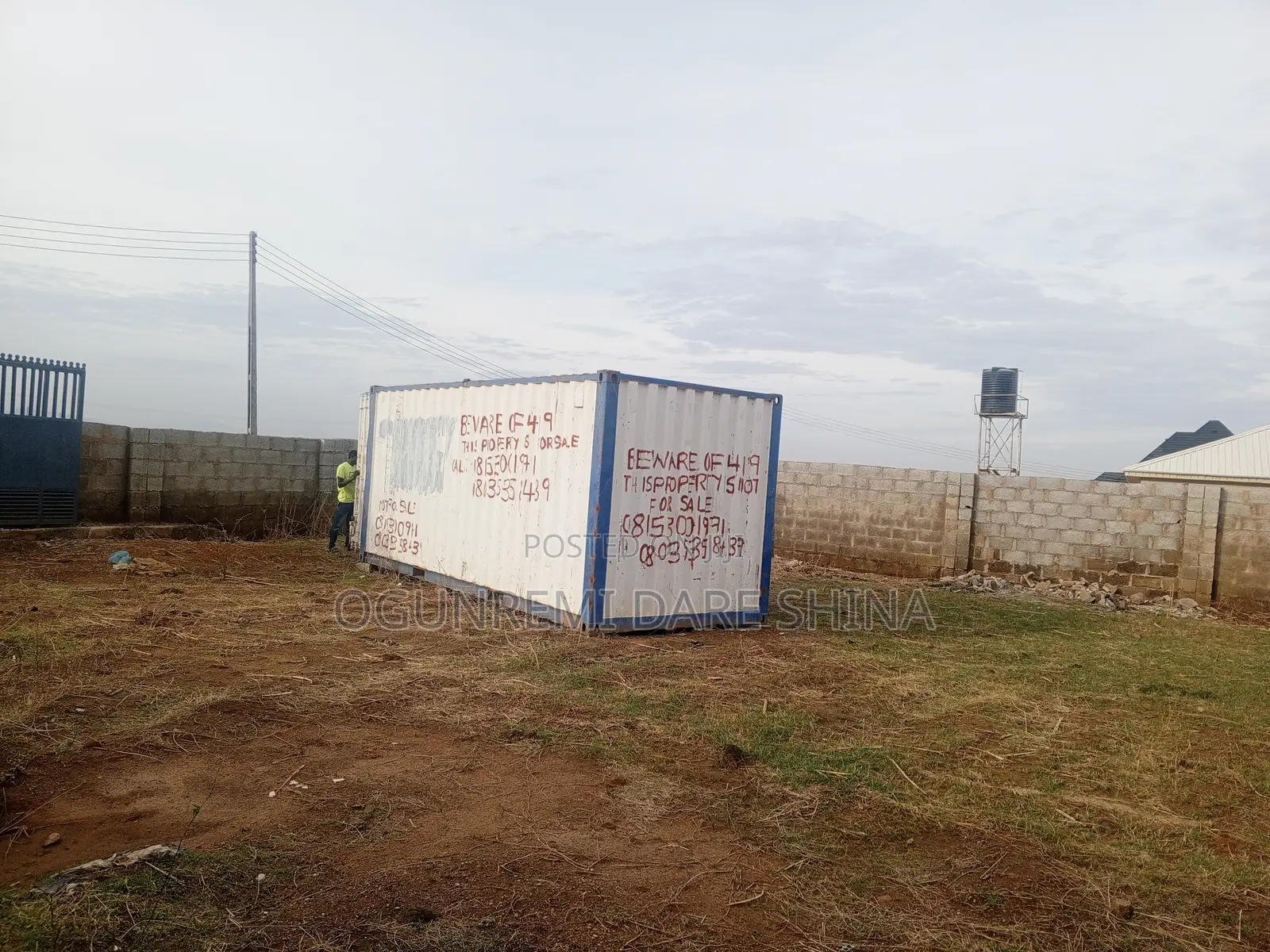 20ft Julius Berger Container For Sale