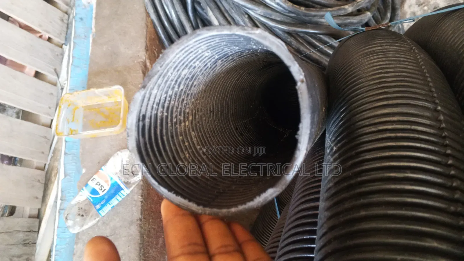 100mm Flexible Conduit Pipe – Heavy Duty Cable Protection for sale ...