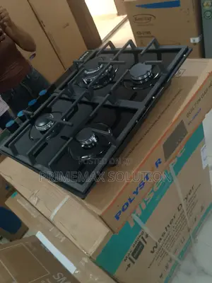 Polystar 4 Burner Built-in Gas Cooker Hob With Electric Ignition