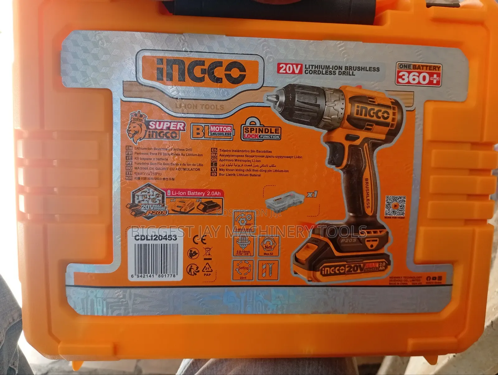 Ingco Screw Machine 20v Cordless
