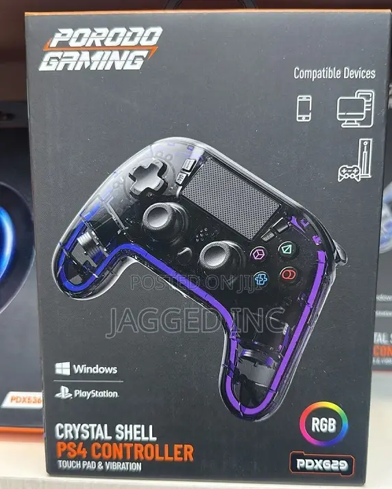 Porodo Gaming Crystal Shell Ps4 Controller