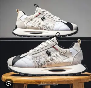 Distressed Pattern Stock Sneakers