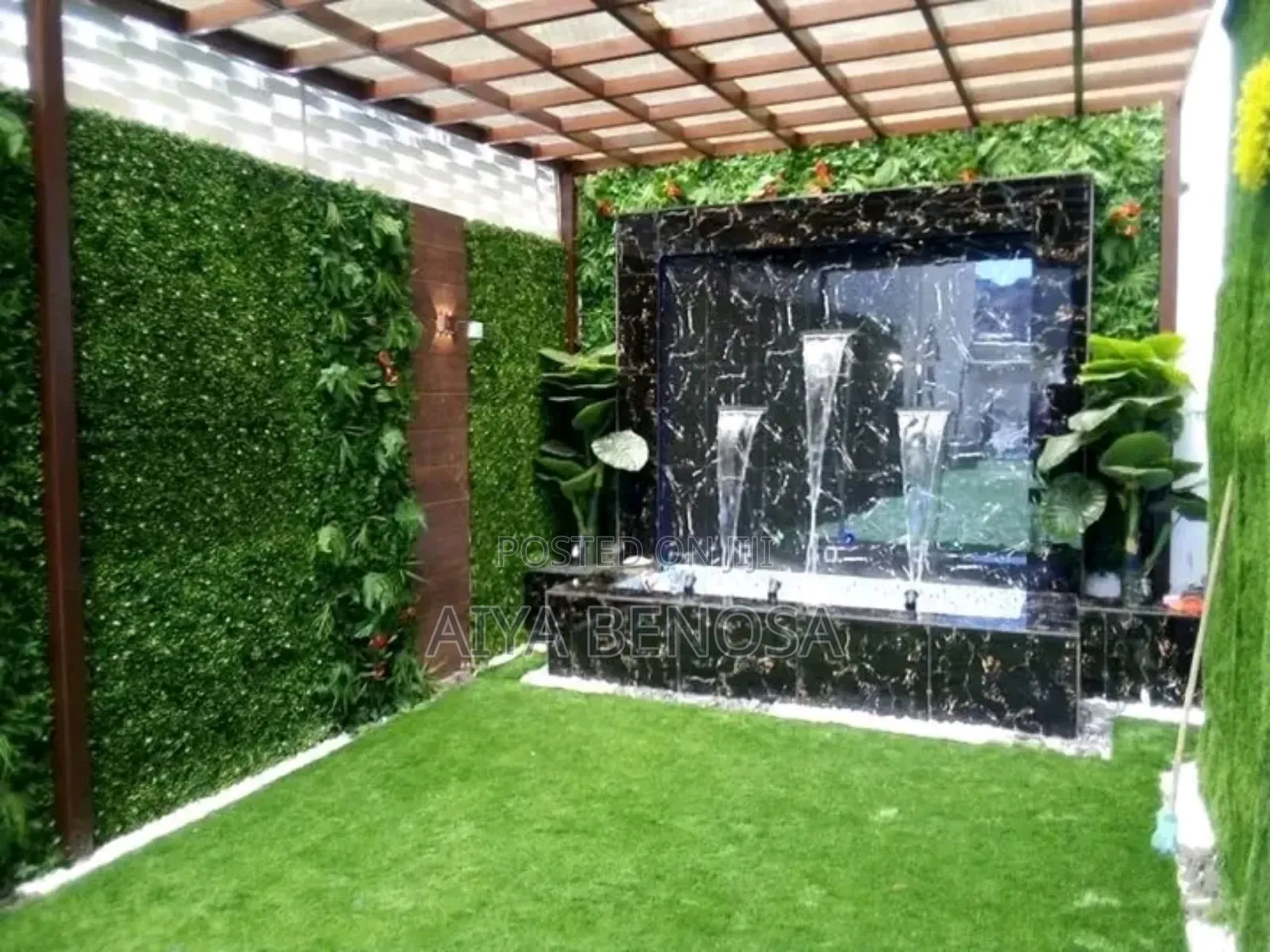 Outdoors Pergola Construction