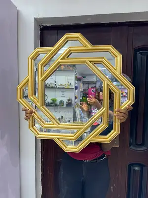 Fancy Gold Mirror
