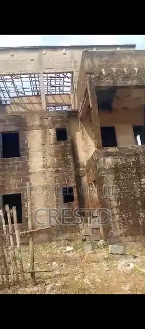2 Story Built to Roofing Level in the Heart of Benin City