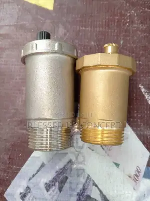 1" Automatic Air Vent, Brass Chrome, Also Available in Other Sizes.