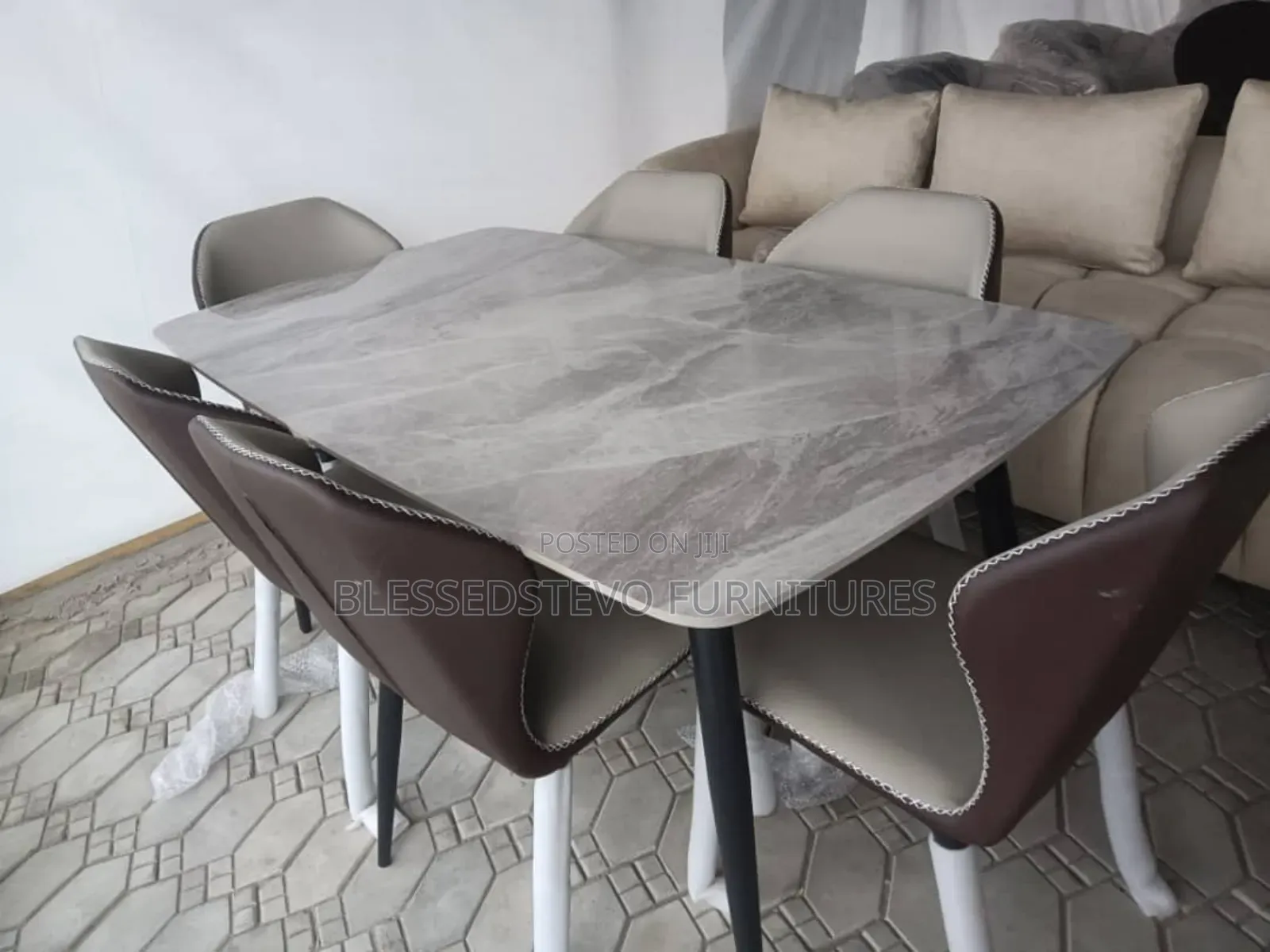 Dining Table by 6 Chairs