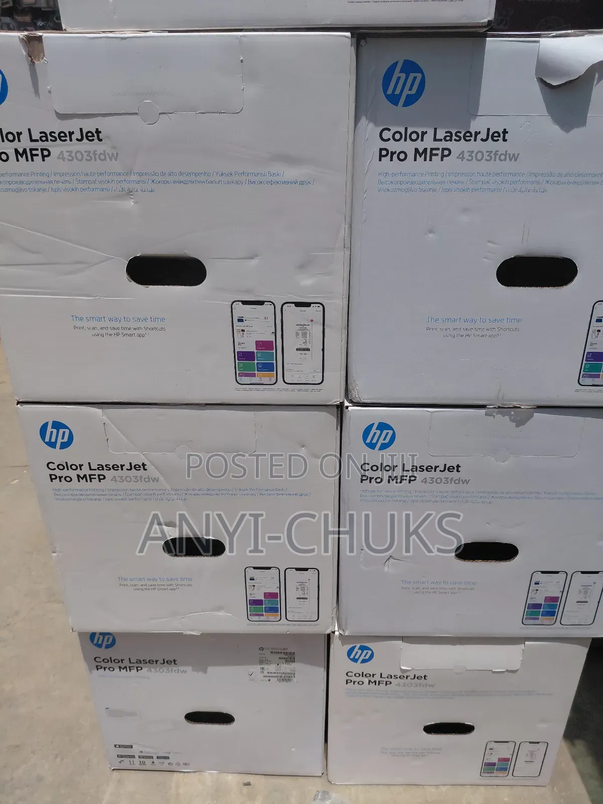 Hp Colour Laserjet Pro MFP M4303fdw Printer