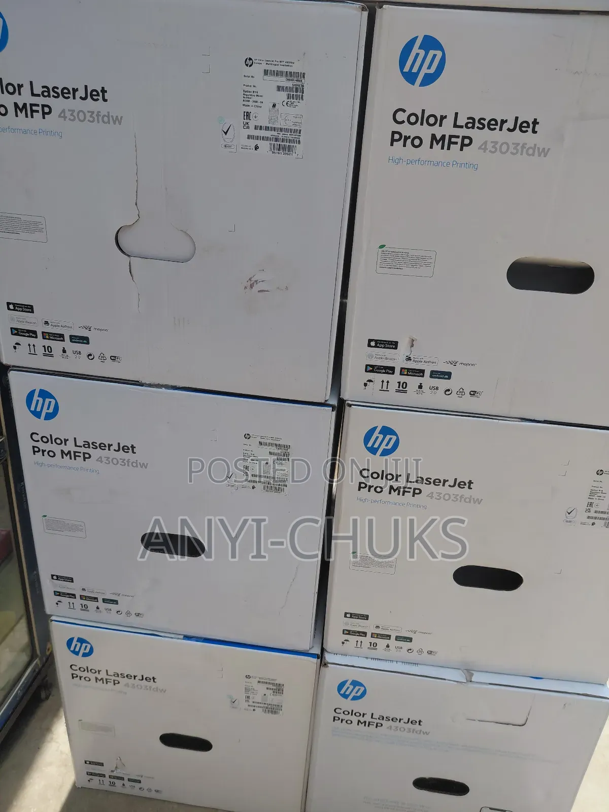 Hp Colour Laserjet Pro MFP M4303fdw Printer
