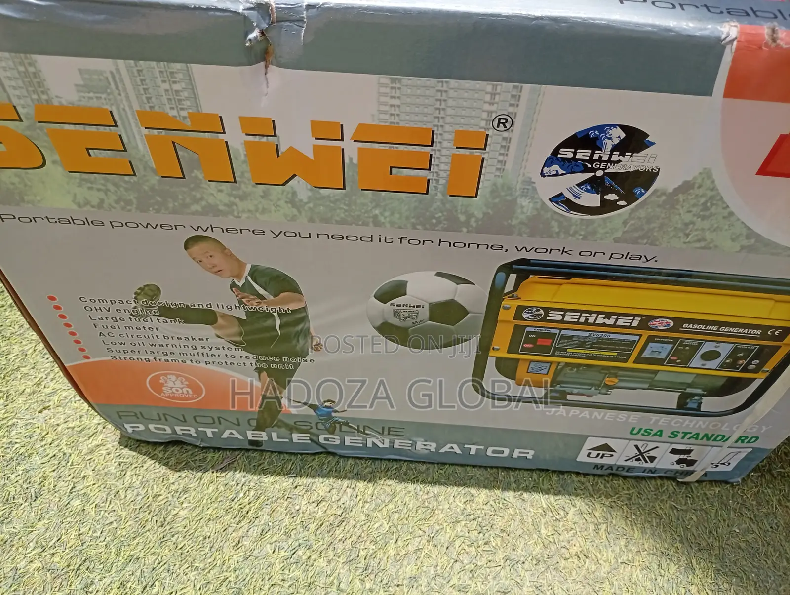 Portable Senwei Generator – Easy to Carry Use