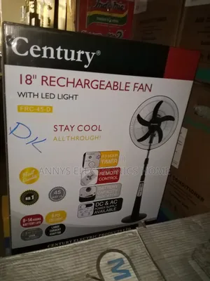 Century 18" Rechargeable Fan