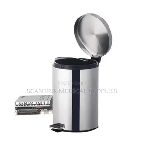 Elegant Stainless Steel Trash Bin Pedal for Modern Homes