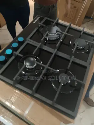 Polystar 4 Burner Built-in Hob Stainless Steel Panel