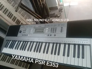 Uk Used Yamaha PSR E353