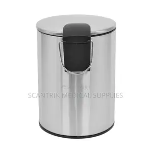 Heavy-Duty Silent Stainless Steel Trash Bin Pedal