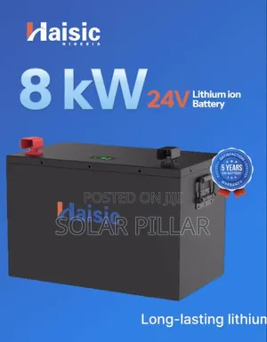 Haisic 8kwh 25.6v Lithium-Ion Battery, Highest 24vcapacity,
