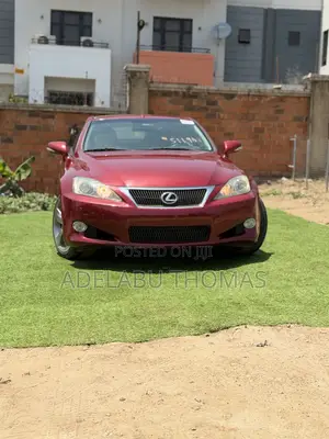 Lexus IS 250 C 2011 Red