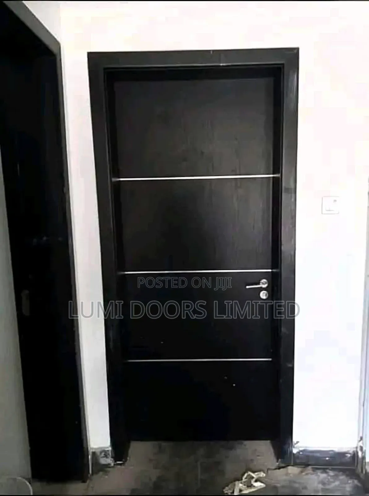 Interior Wood Doors Black With Design