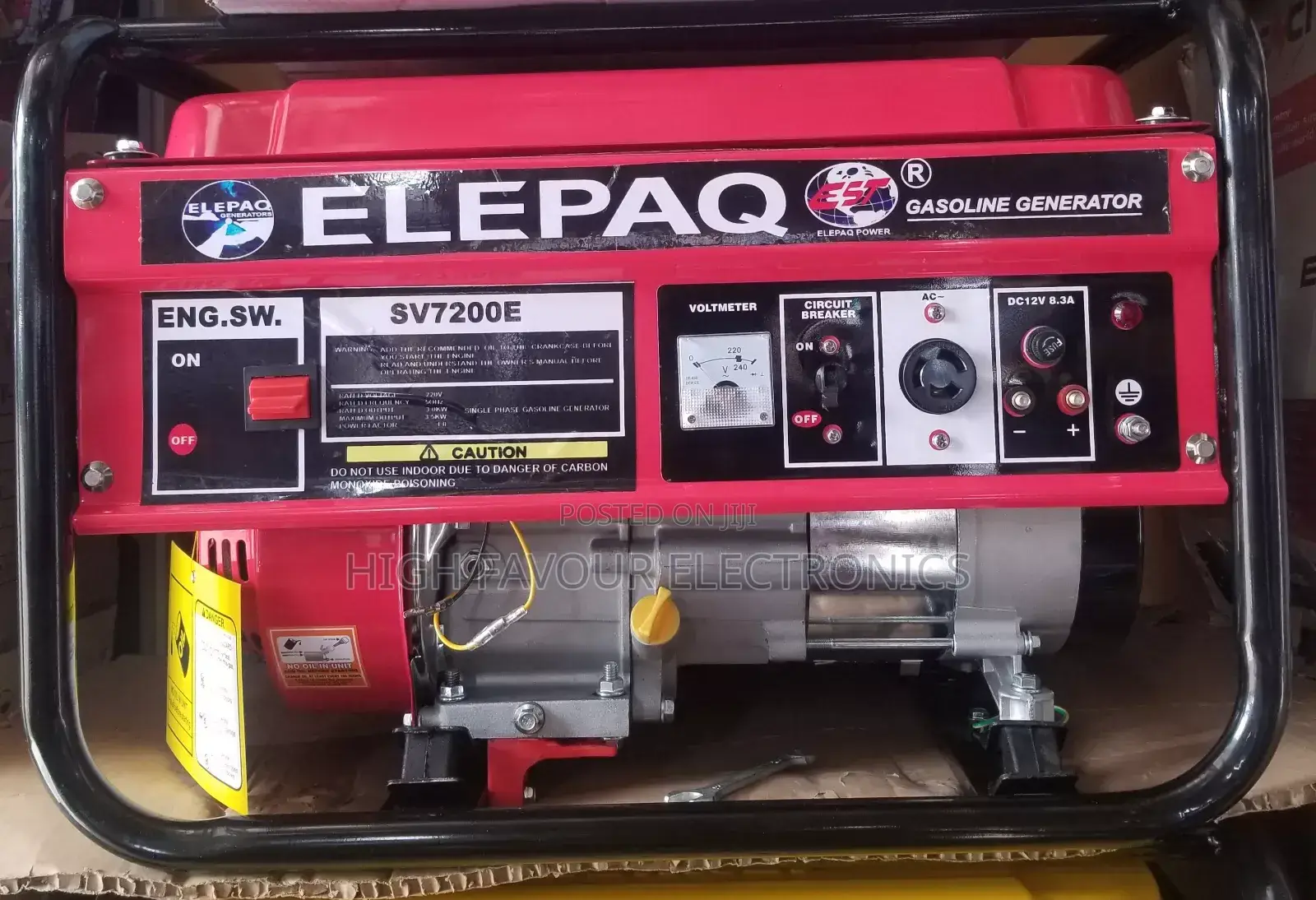 Elepaq Senwei Generator 3.5kva Manual