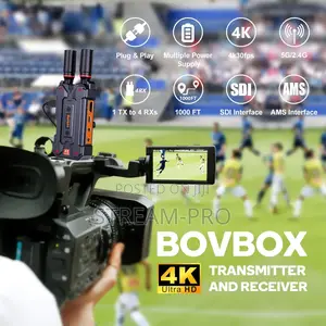 Bovbox 300m Wireless Videotransmitter and Receiver With Sdi Hdmi