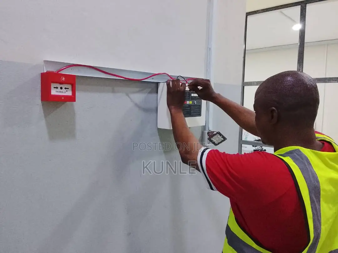Fire Alarm System Access Control Cctv Camera Installation