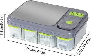 All-in-1 Veggie Cutter With Cutting Board, Vegetable and Onion Chopper