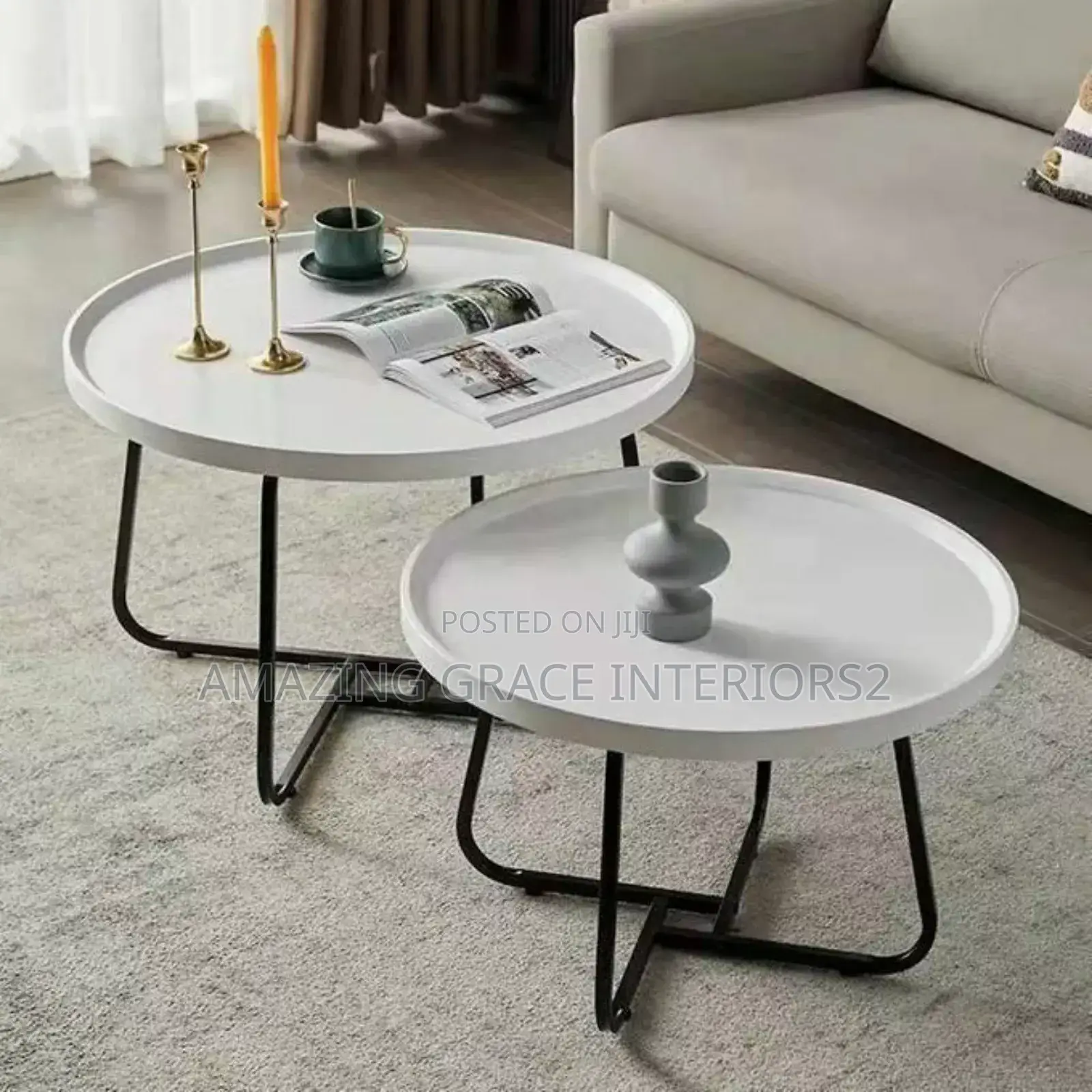 2-in-1 Center Table Set