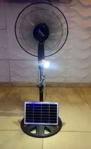 Tvvyford Rechargeable Solar Fan