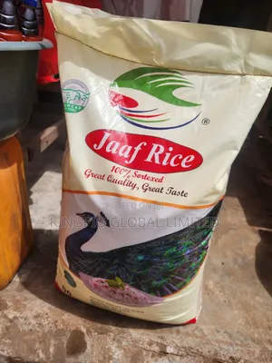 Jaaf Rice 50kg. Clean, Stone-free Long Grain