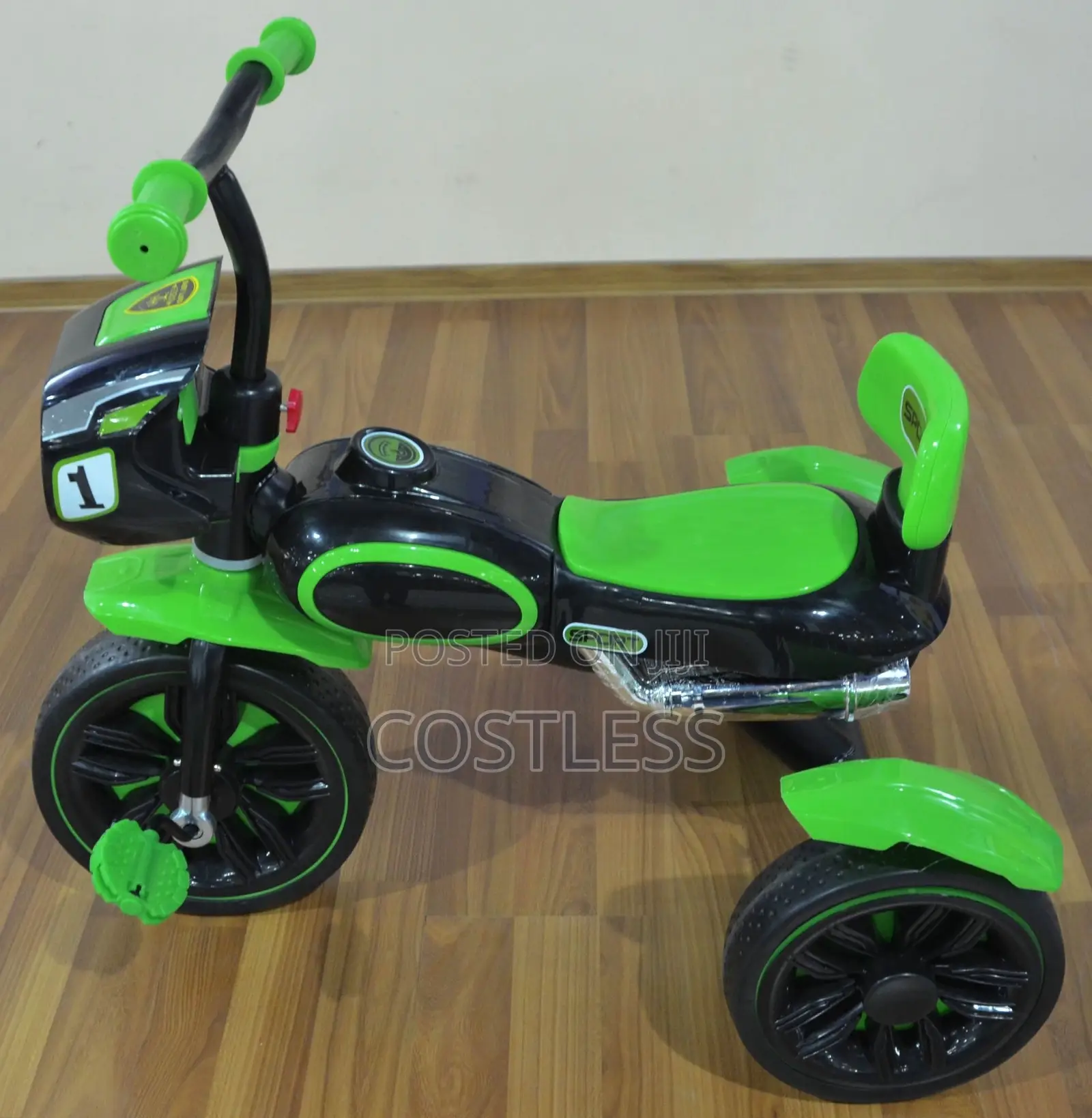Kids Trike Tricycle With Headlight
