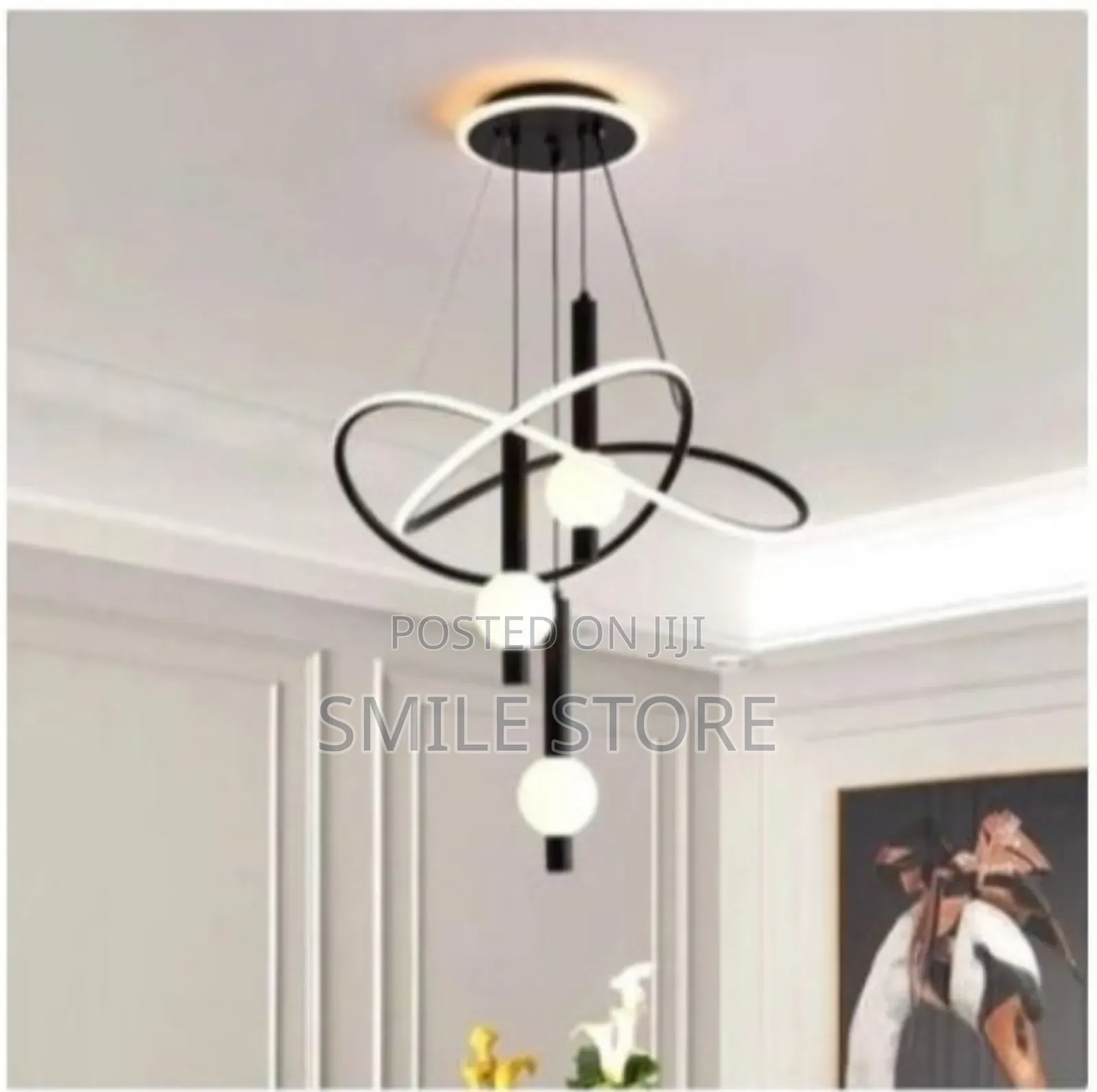 Dropping Light, Chanderlier Crystal Light