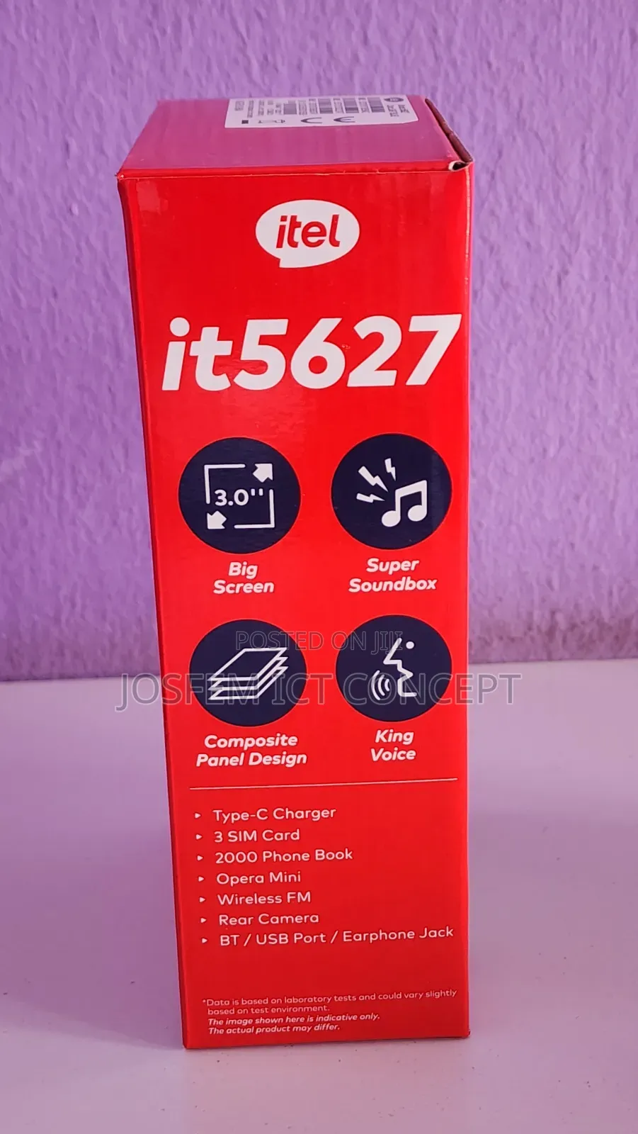 New Itel it5627 Blue