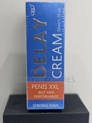 Strong Man Delay Cream -XXL