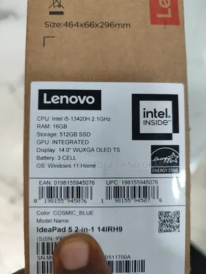 New Laptop Lenovo 16GB Intel Core i5 SSD 512GB
