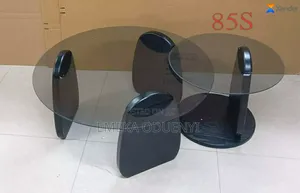 2in1 Glass Coffee Table
