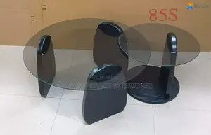 2in1 Glass Coffee Table