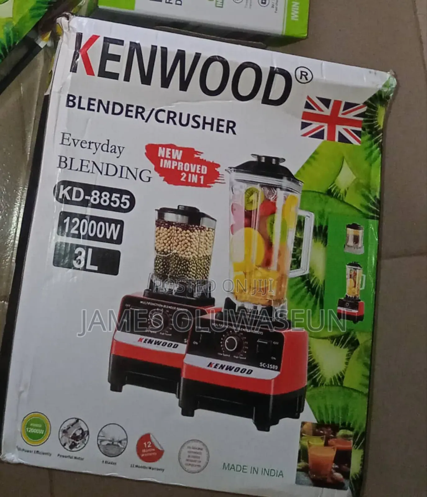 3litrs Kenwood Blender