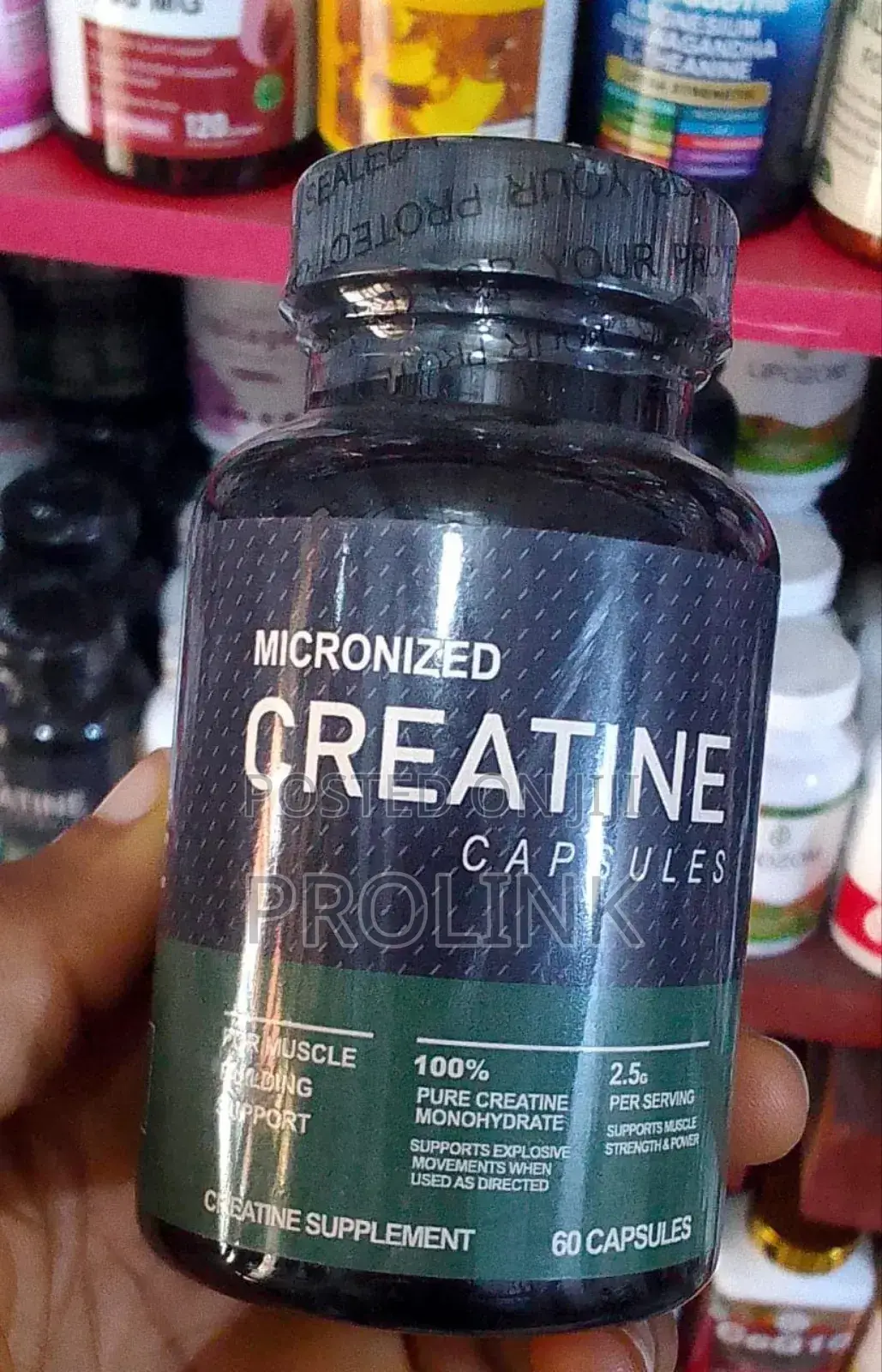 Micronized Creatine