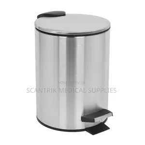Odor-Control Stainless Steel Trash Bin Pedal