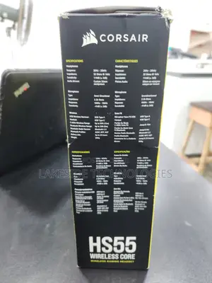 Corsair Hs55 Wireless Core Gaming Headset Wireless Audio or Bluetooth