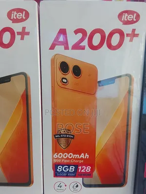 New Itel A200+ 128 GB