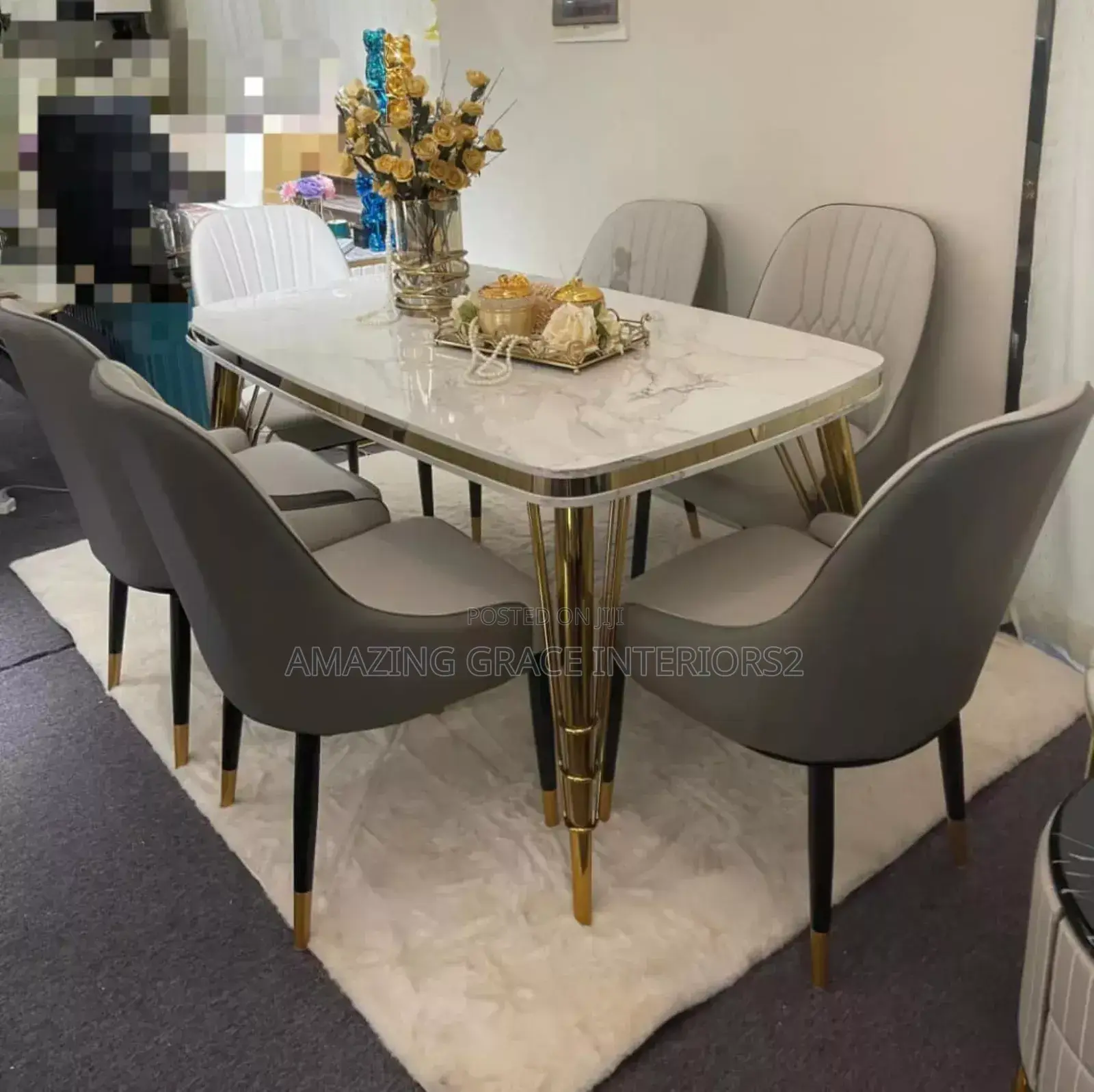 Quality Dining Set 6 Seater