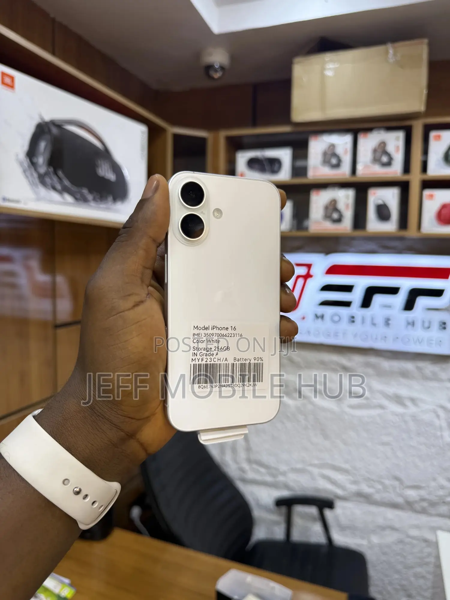 Apple iPhone 16 256 GB White