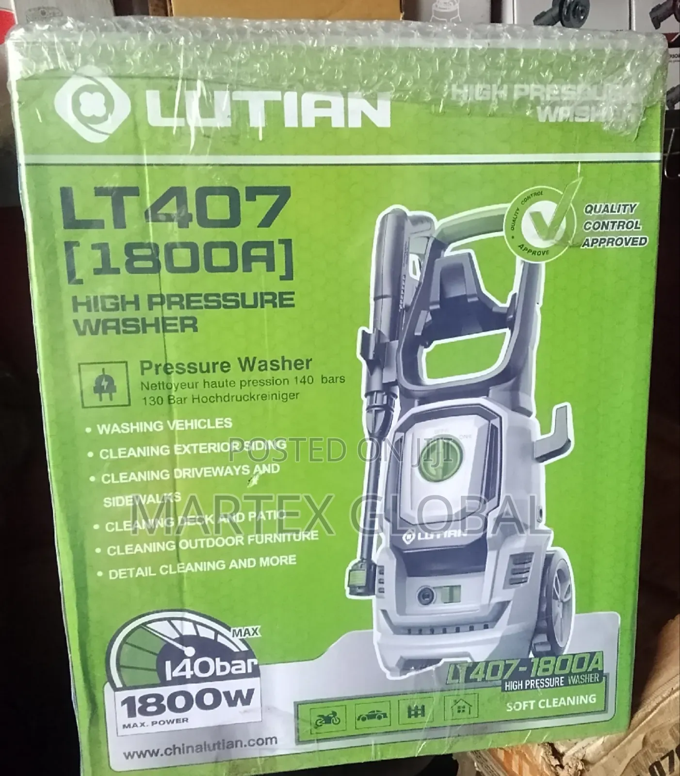 Electric Pressure Car Wash