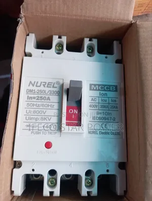 Nurel Breaker 250a 3pole McCb