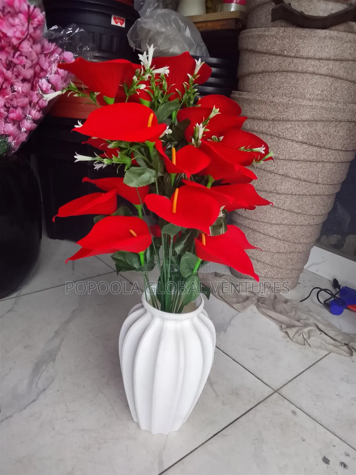 Flower Pot and Flower