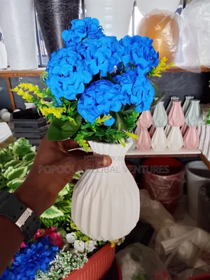 Artificial Flower and Pot