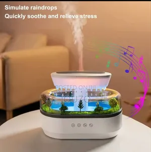 Air Humidifier Water Drip Micro Landscape Essential Oil