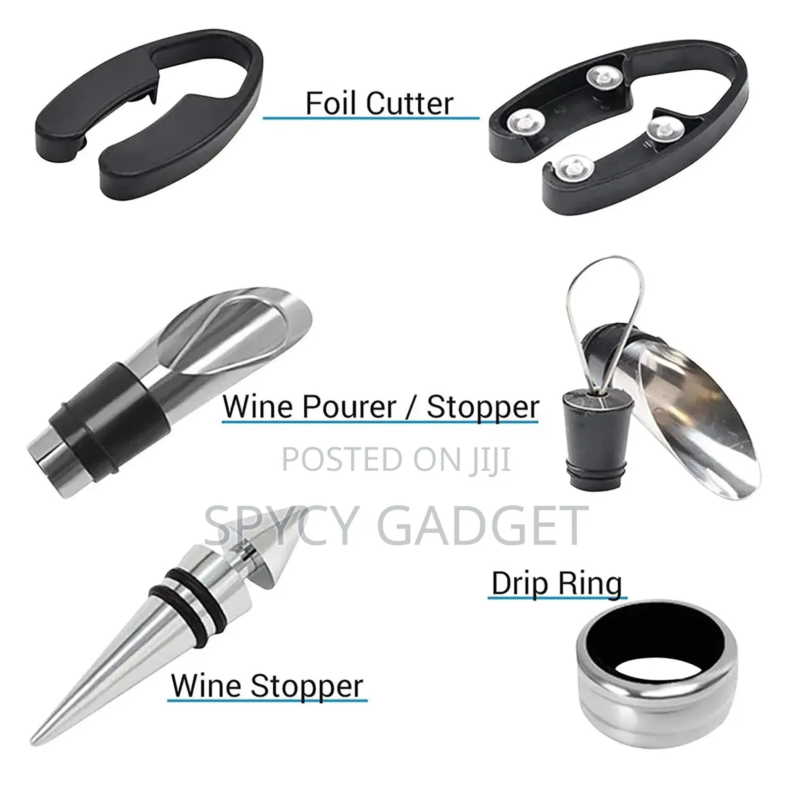 Bottle Shape Wine Opener Gift Set