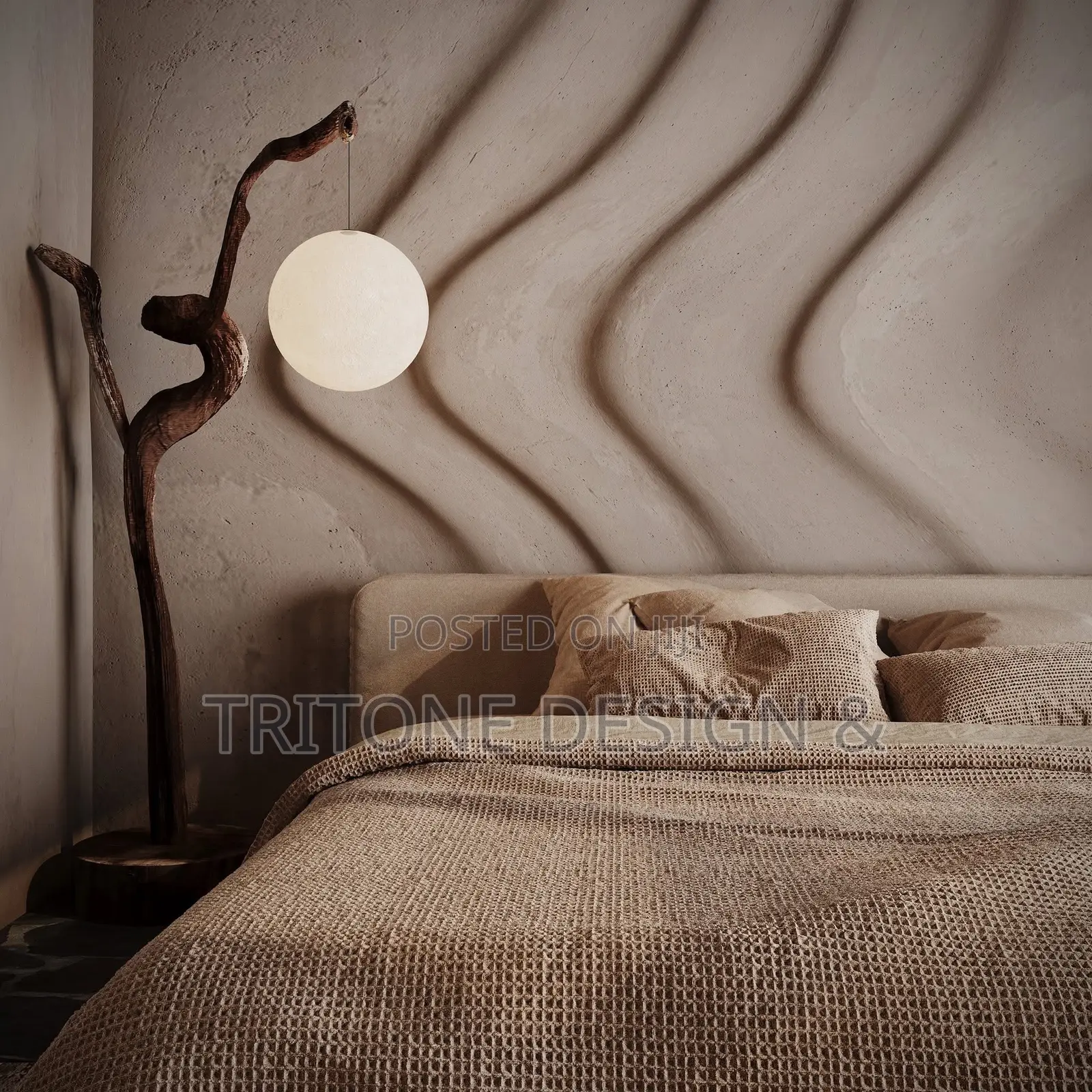 Rustic Hotel Interior Suite